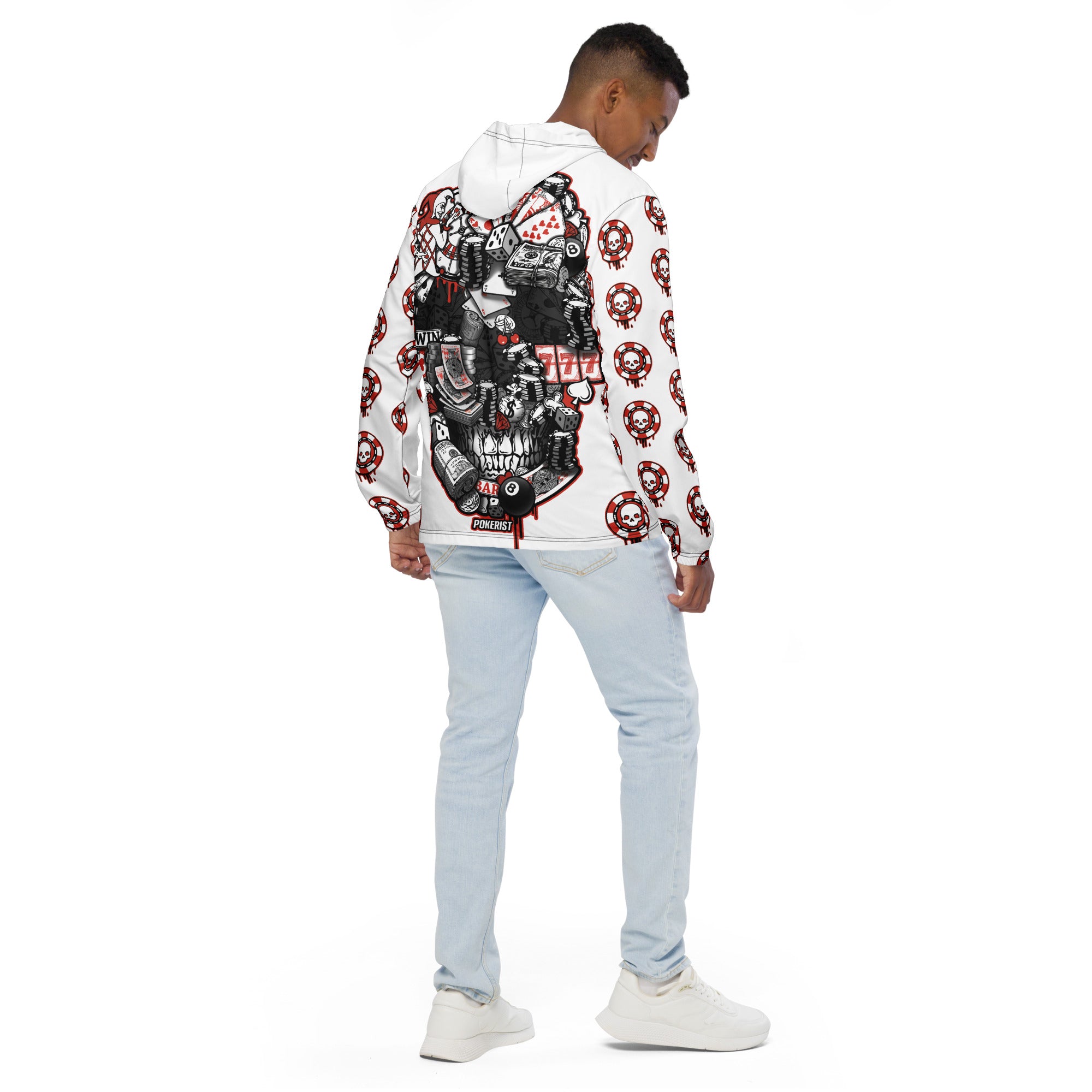 Skull Flat - Men’s windbreaker