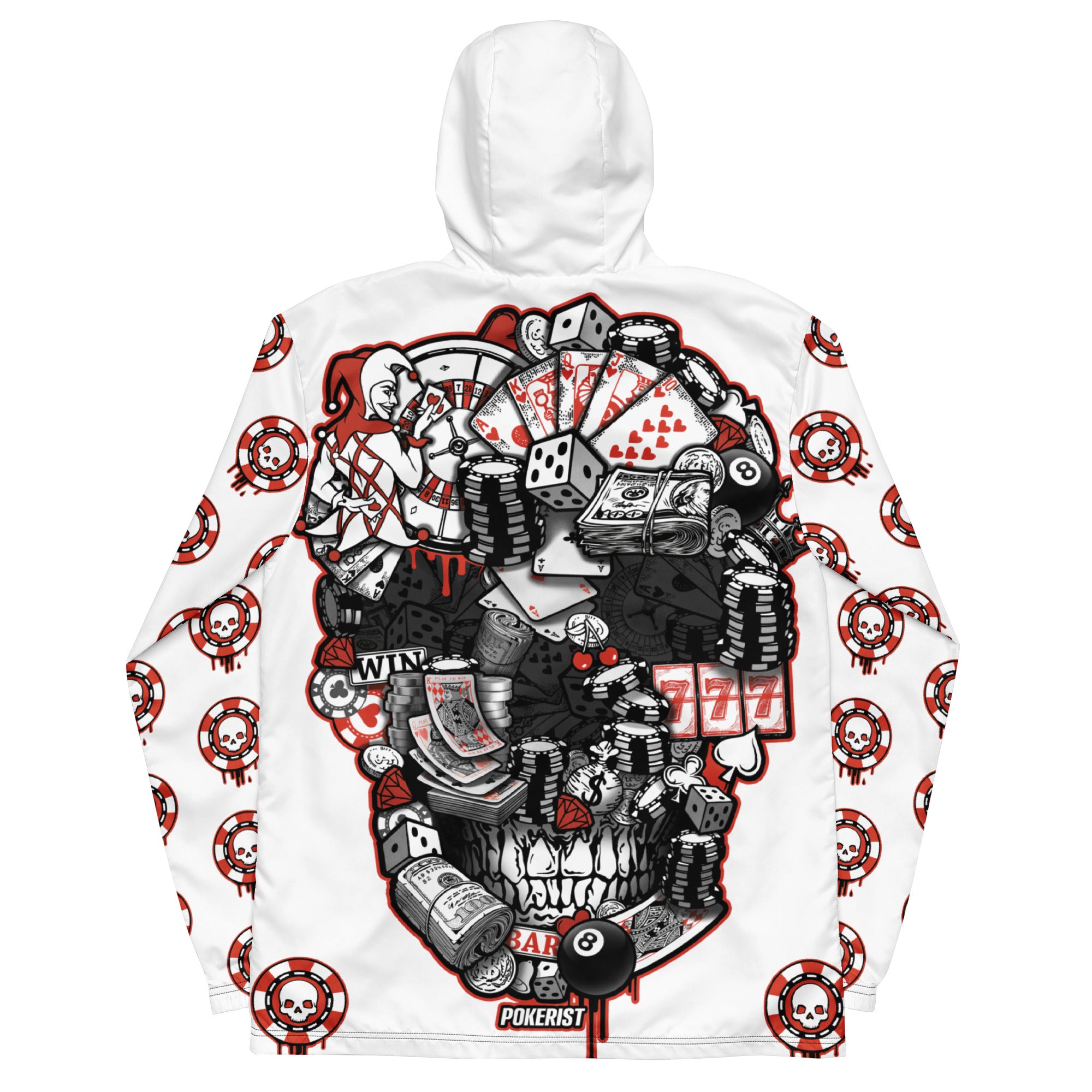 Skull Flat - Men’s windbreaker