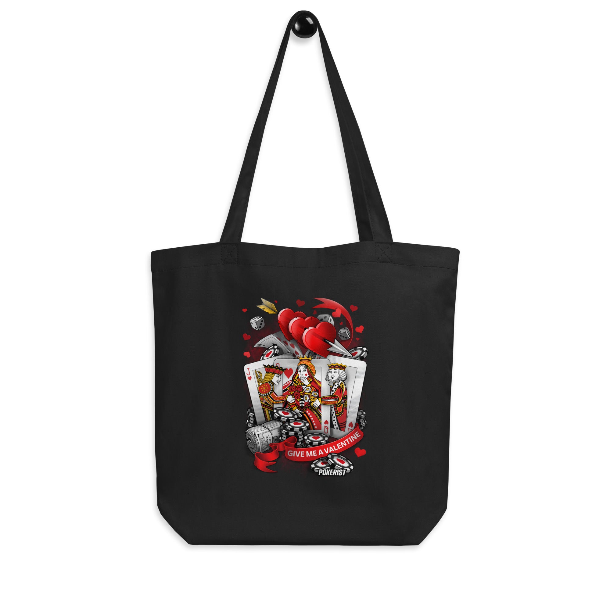 Give Me A Valentine - Eco Tote Bag - Pokerist