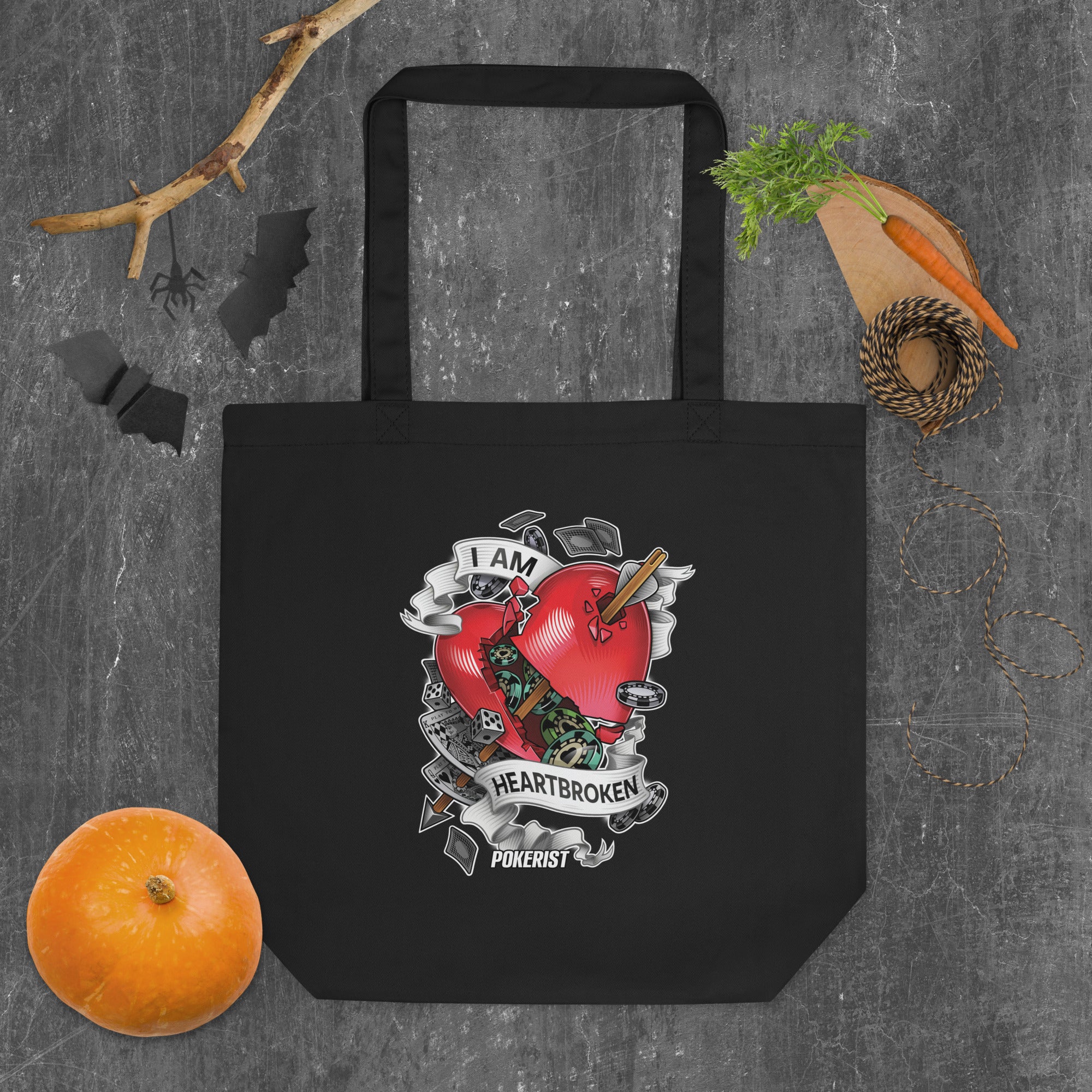 I am Heartbroken - Eco Tote Bag - Pokerist