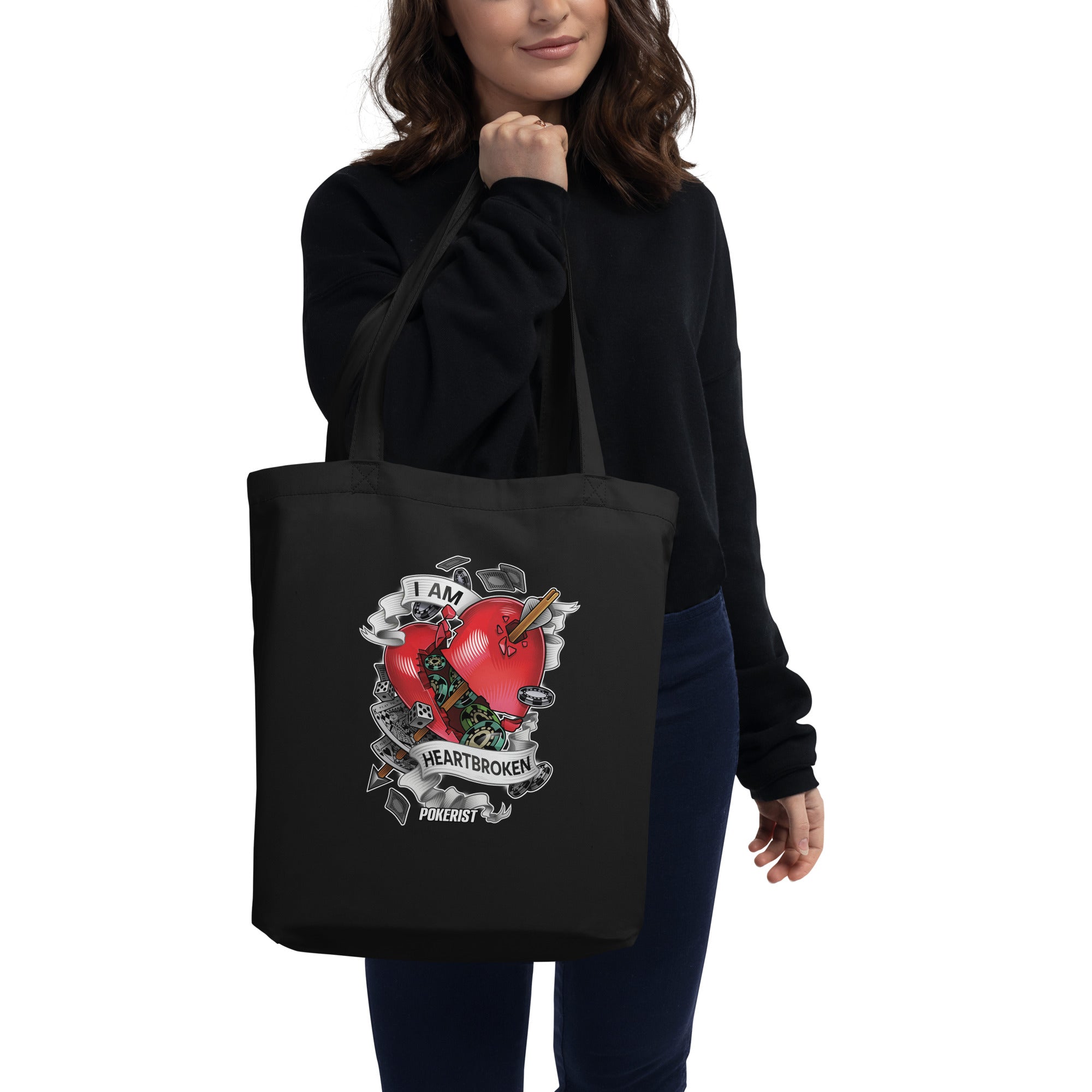 I am Heartbroken - Eco Tote Bag - Pokerist