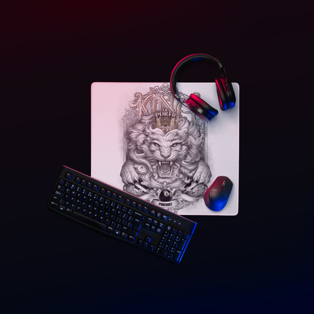 King Lion - Gaming mouse pad - Pokerist