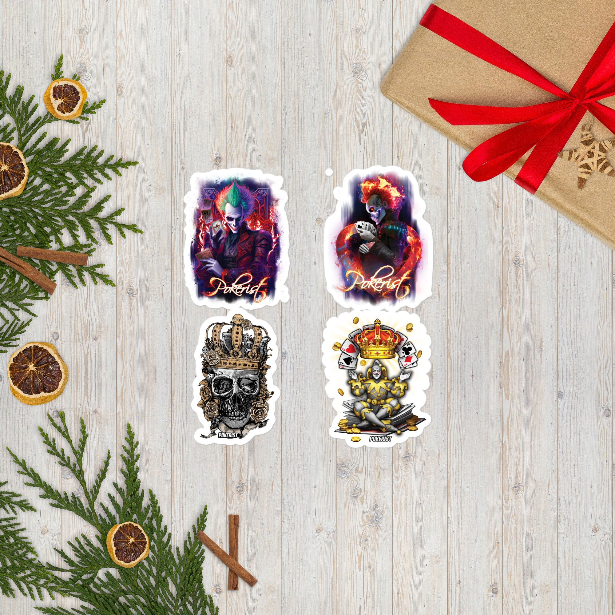 Pokerist Combo 2 - Bubble-free stickers