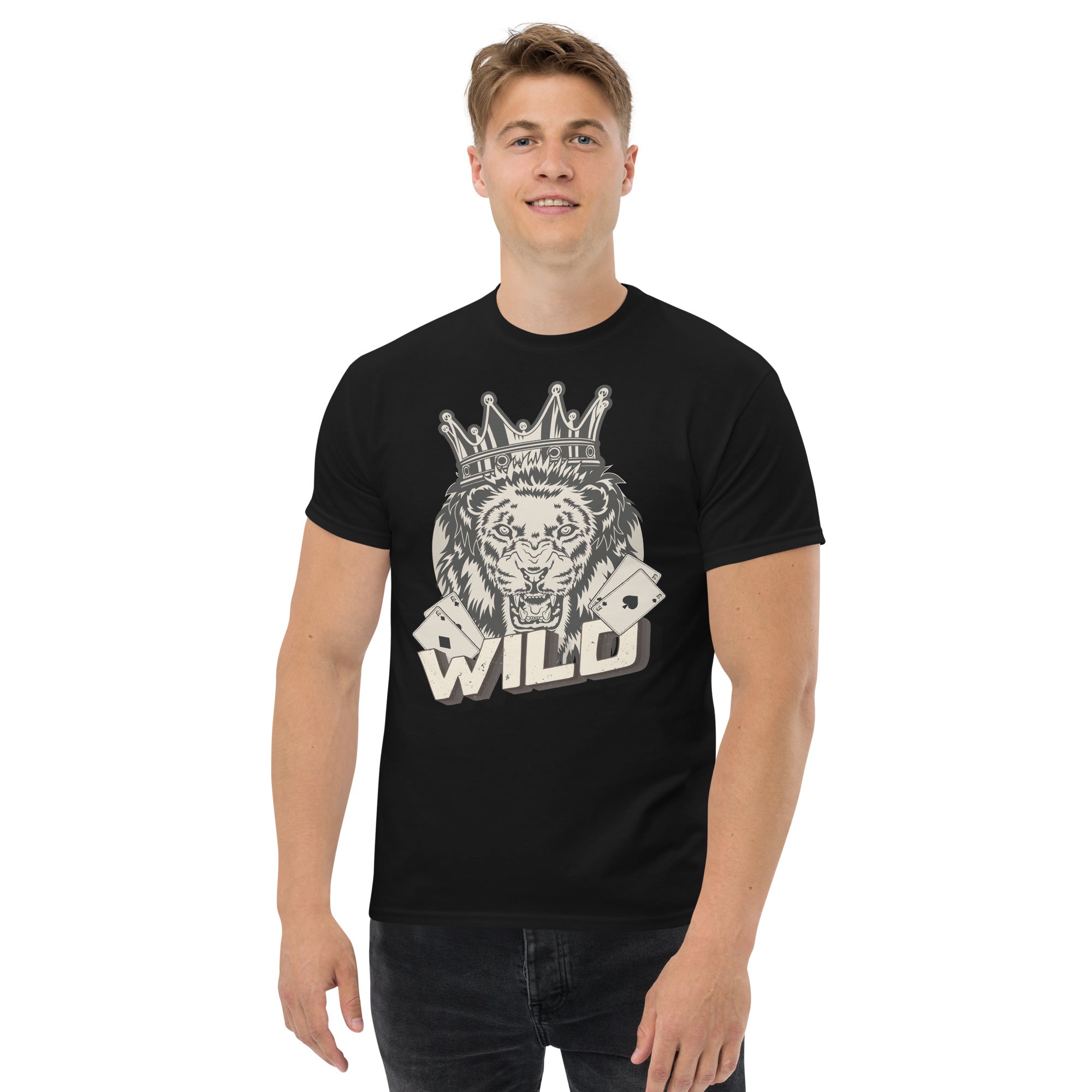 Poker Lion - Men's classic tee - Pokerist