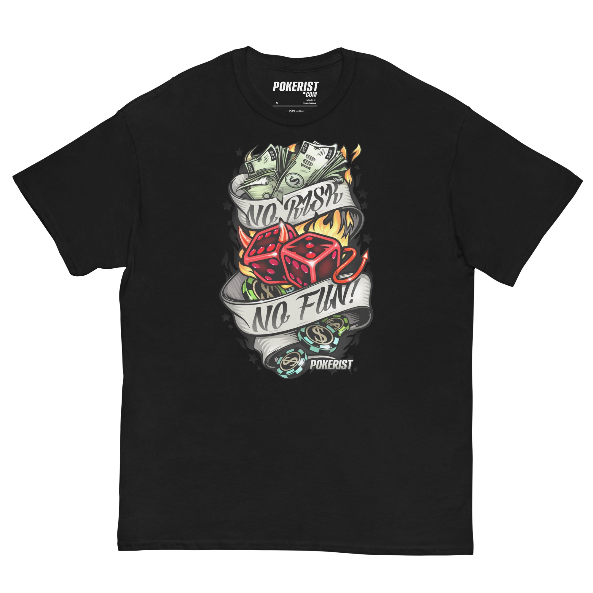 No Risk No Fun - Men's classic tee - Pokerist