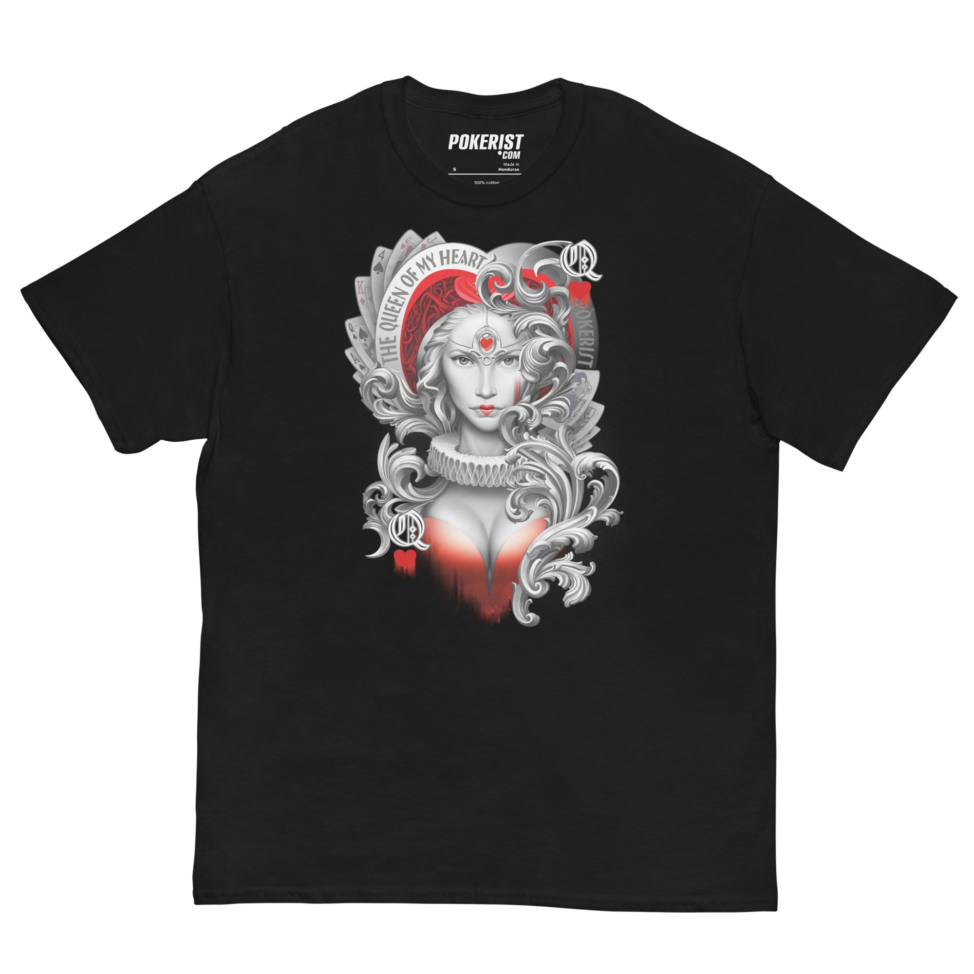 Queen Hearts - Men's classic tee - Pokerist