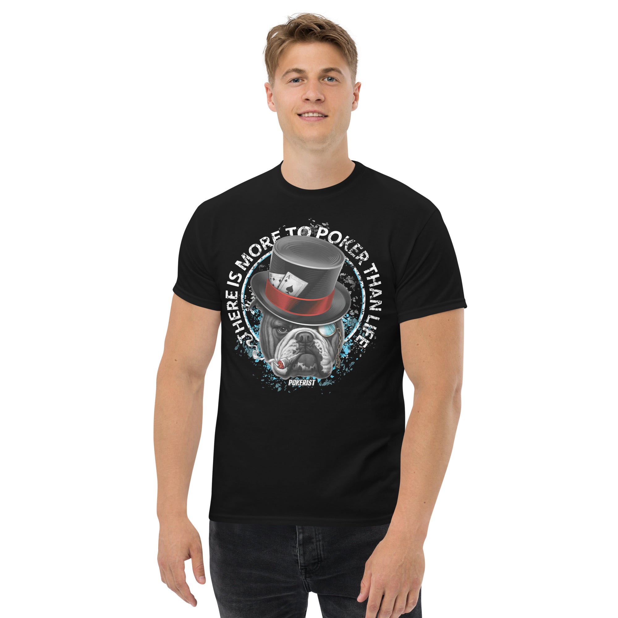 Dog Hat - Men's classic tee - Pokerist