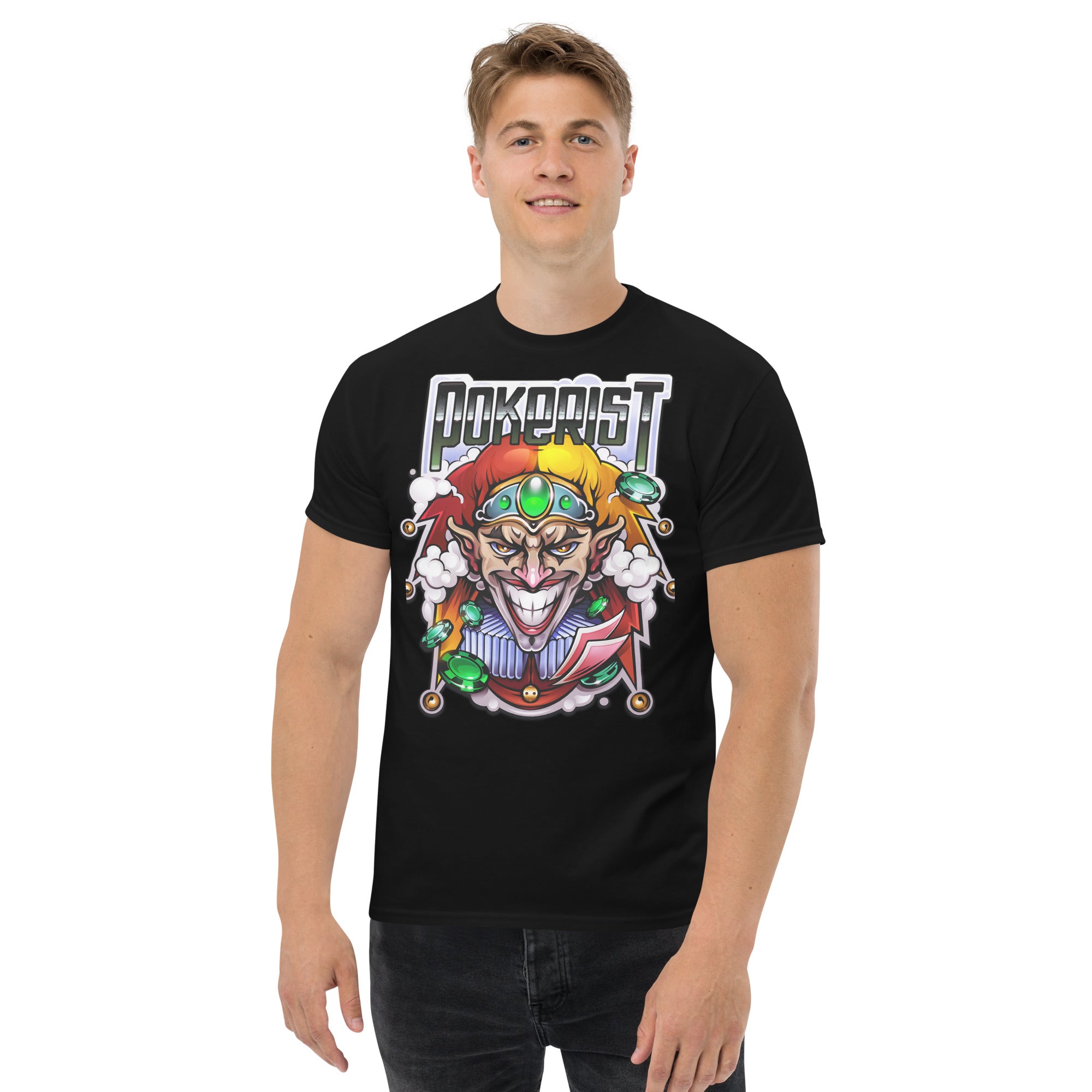 Scary Joker - Men's classic tee - Pokerist