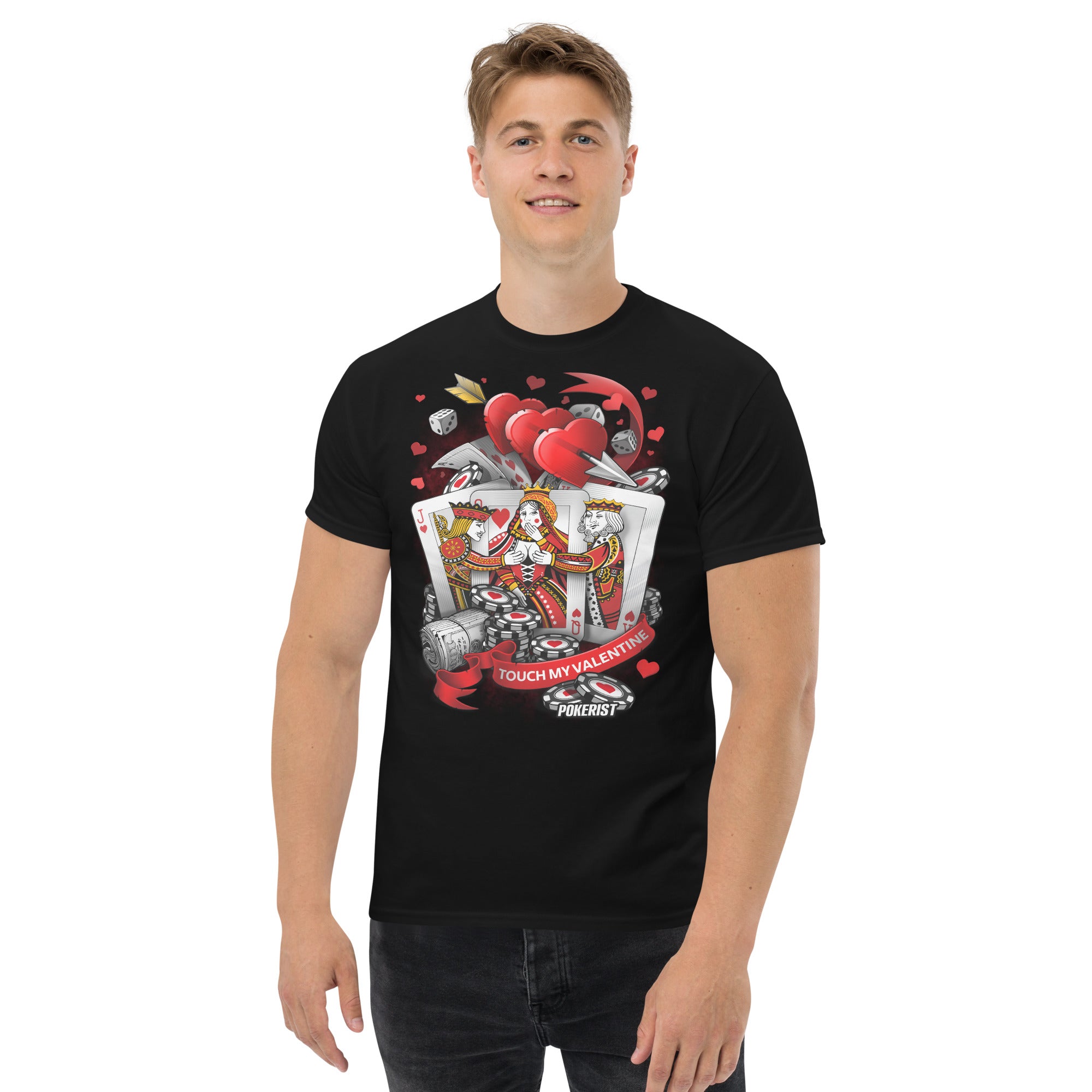 Touch my Valentine - Men's classic tee - Pokerist