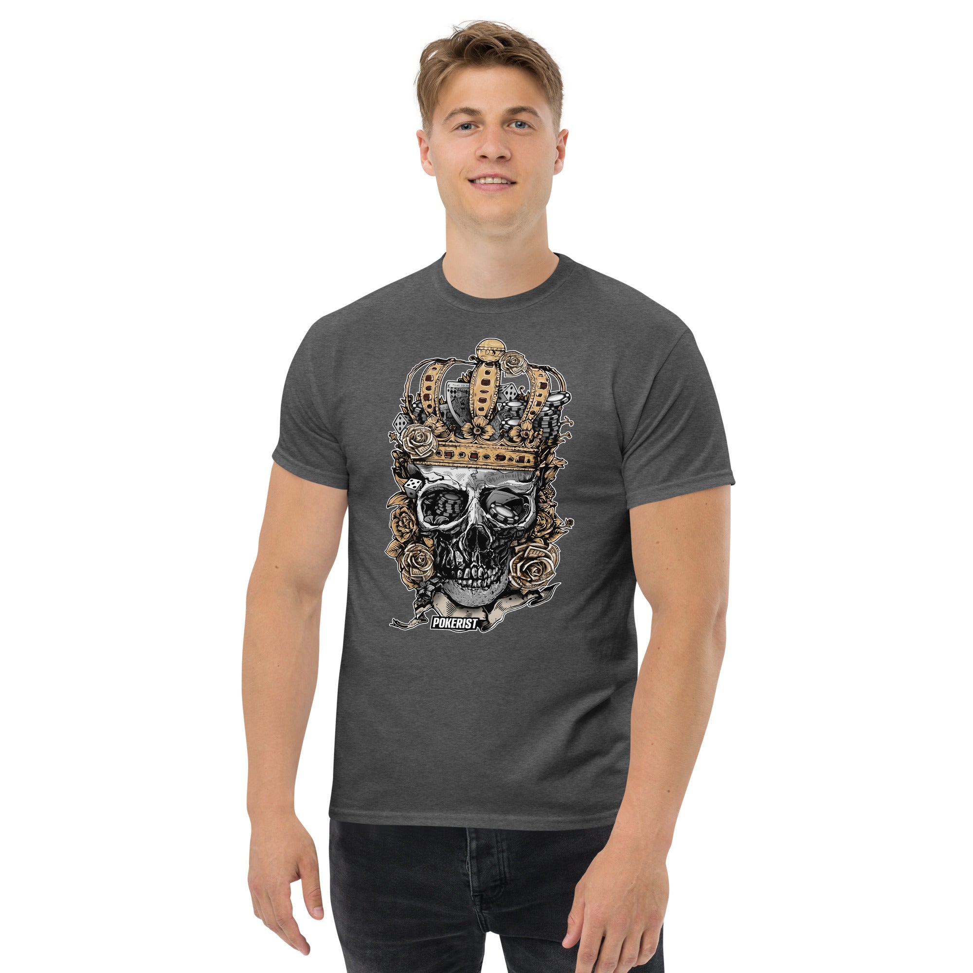 Skull Crown - Men's classic tee - Pokerist