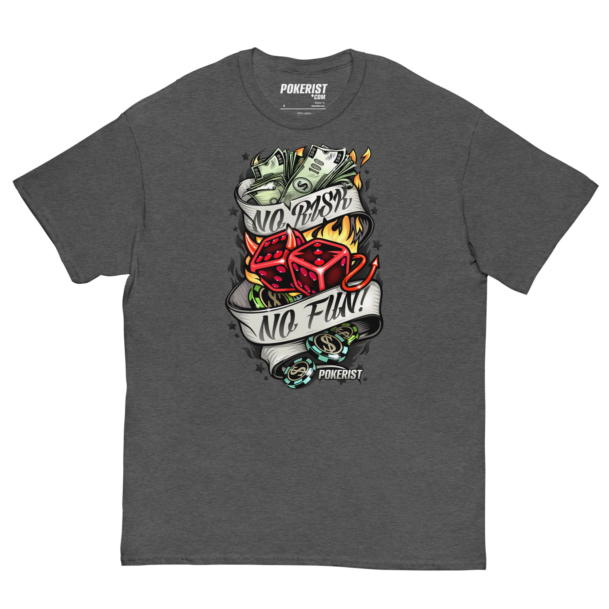 No Risk No Fun - Men's classic tee - Pokerist