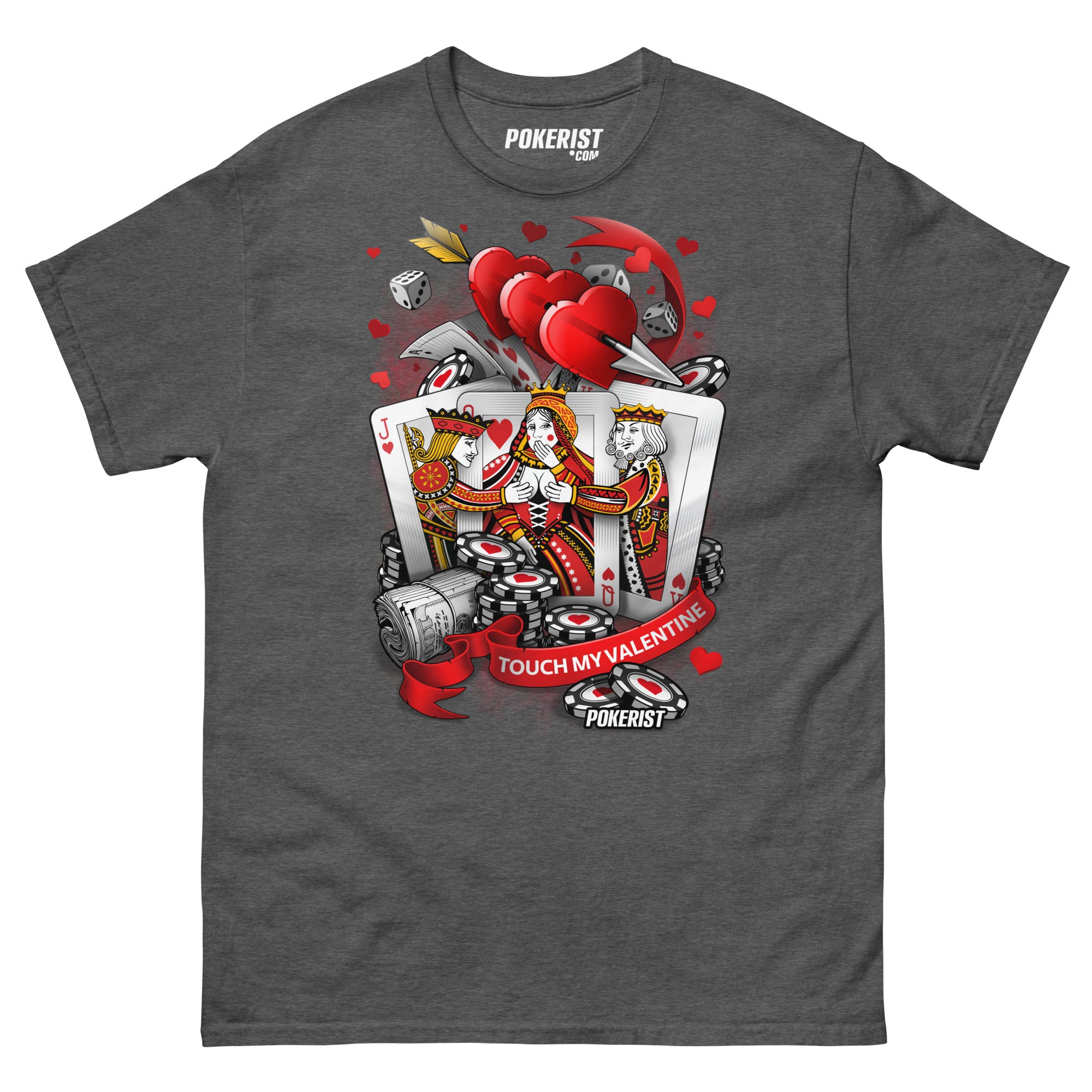 Touch my Valentine - Men's classic tee - Pokerist