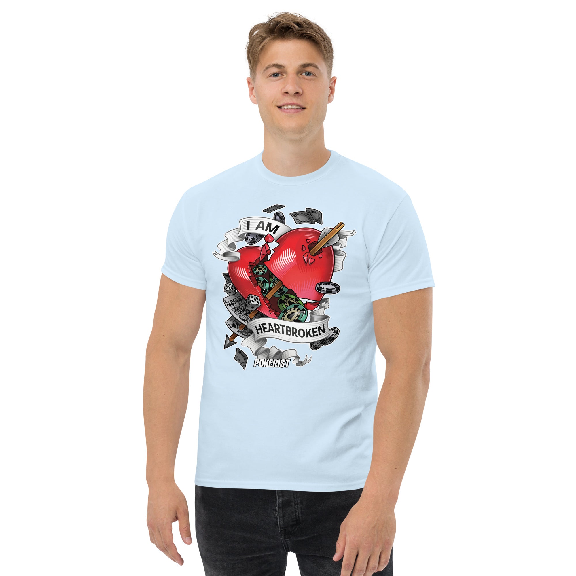 I am Heartbroken - Men's classic tee - Pokerist