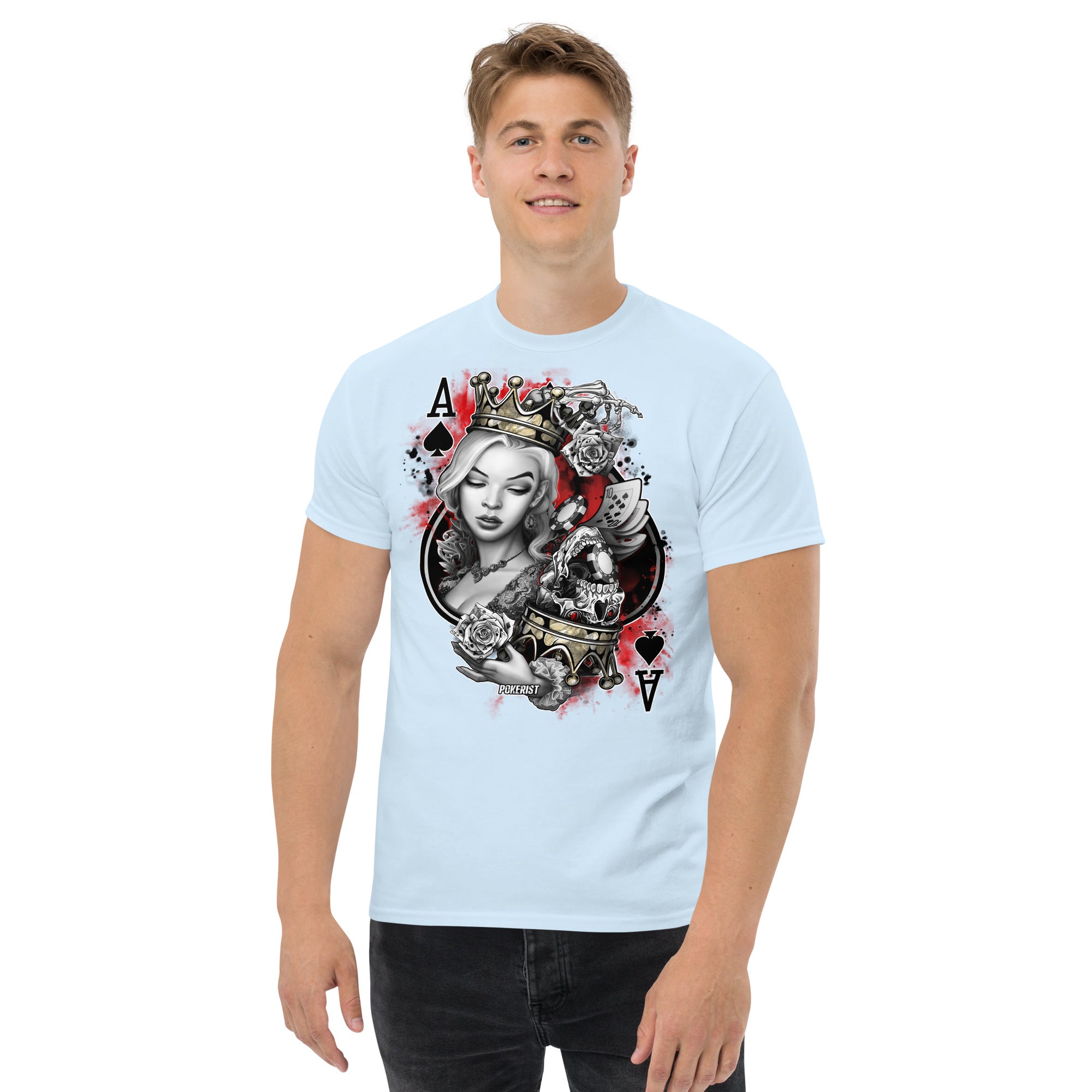 Ace Queen - Men's classic tee - Pokerist