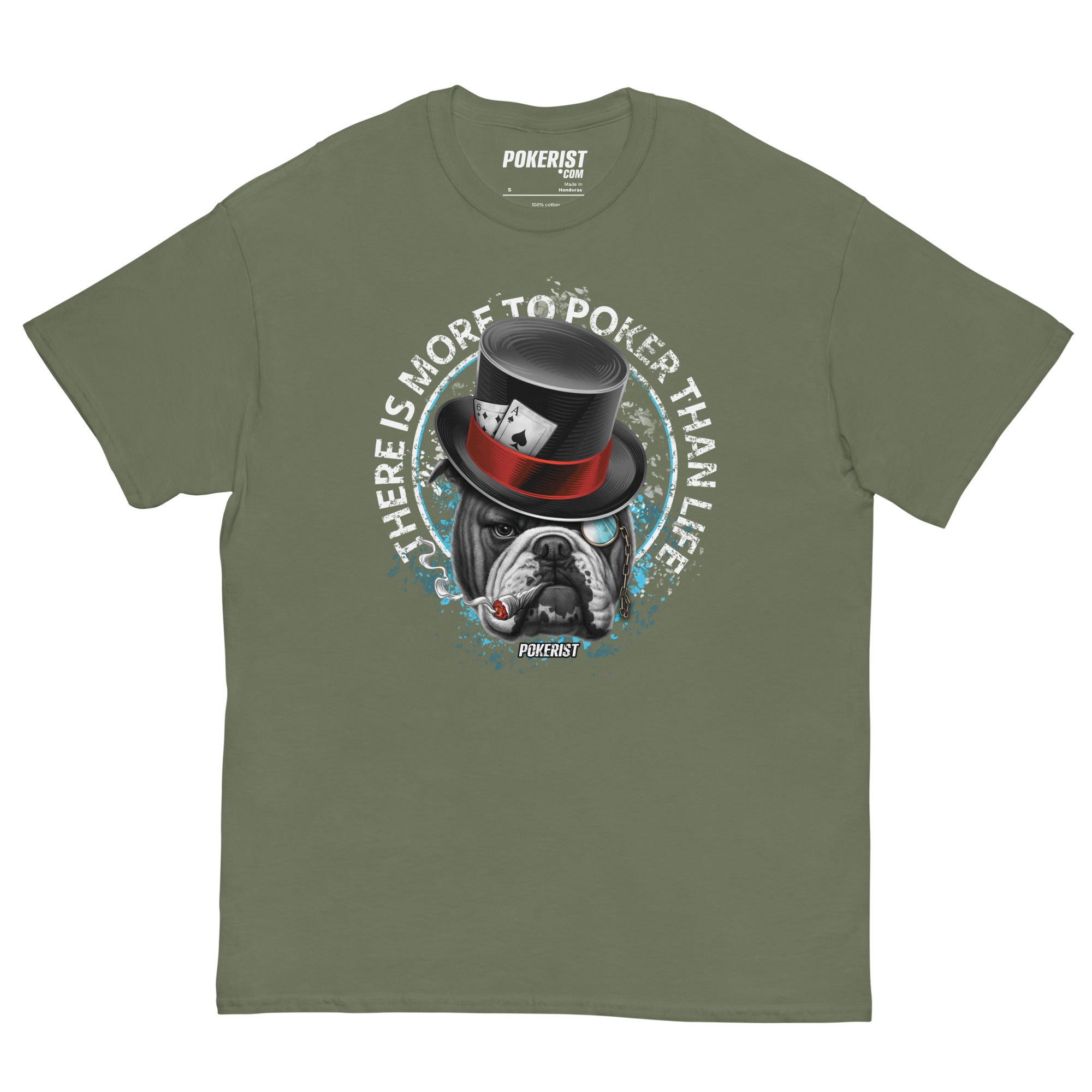 Dog Hat - Men's classic tee - Pokerist