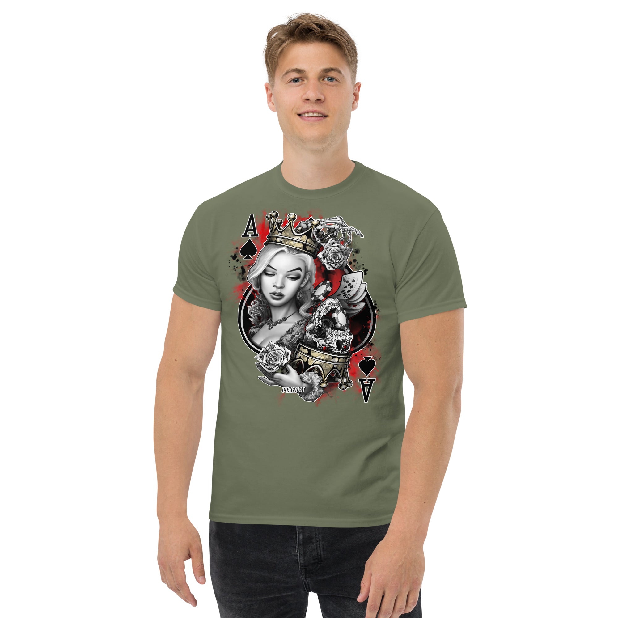 Ace Queen - Men's classic tee - Pokerist