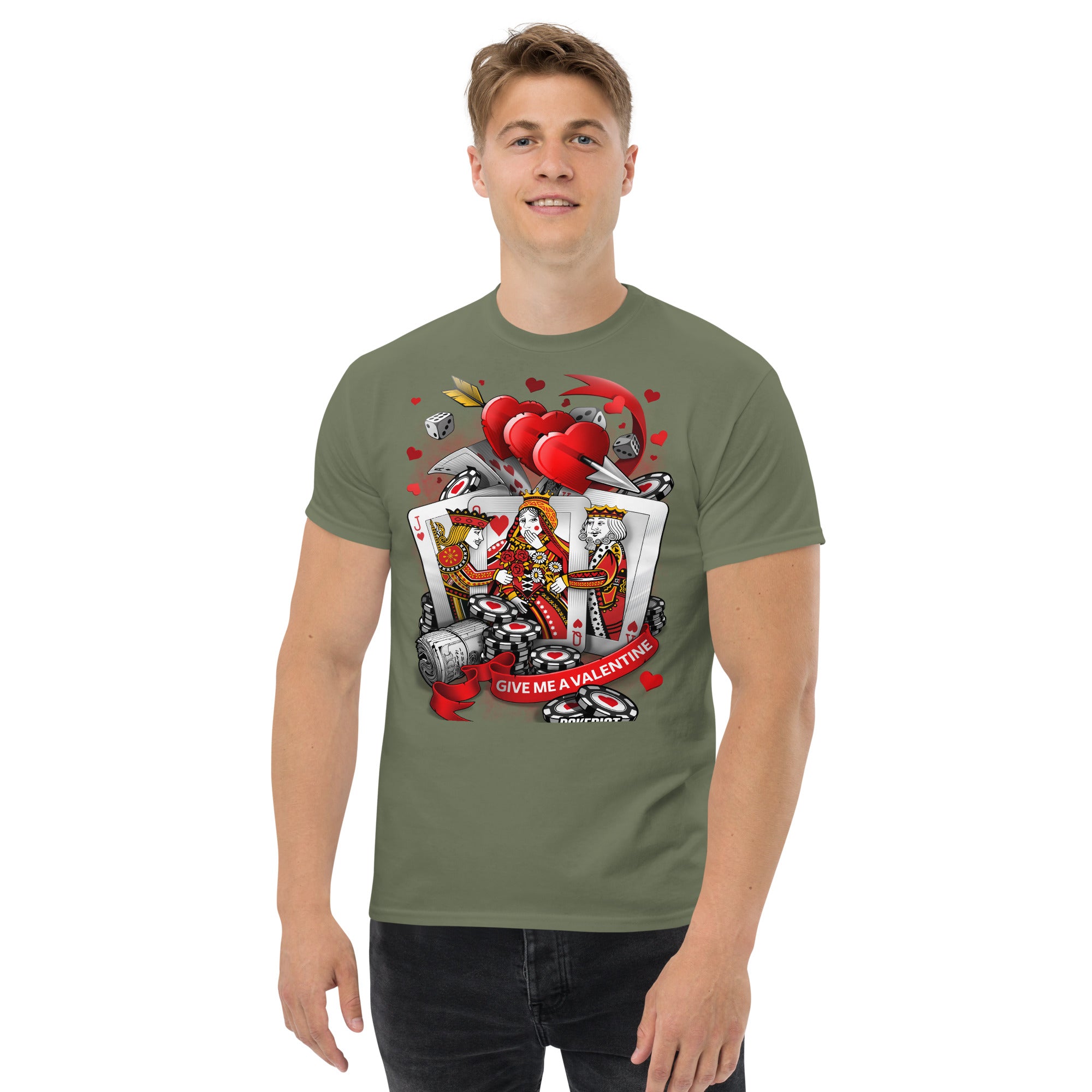 Give Me A Valentine - Men's classic tee - Pokerist