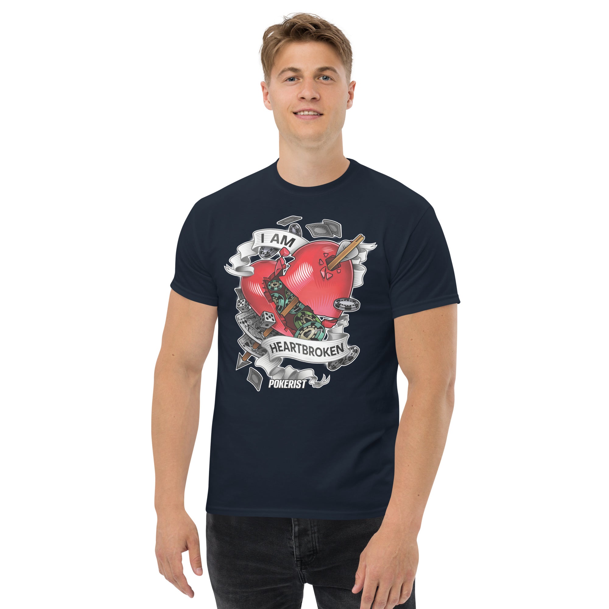 I am Heartbroken - Men's classic tee - Pokerist