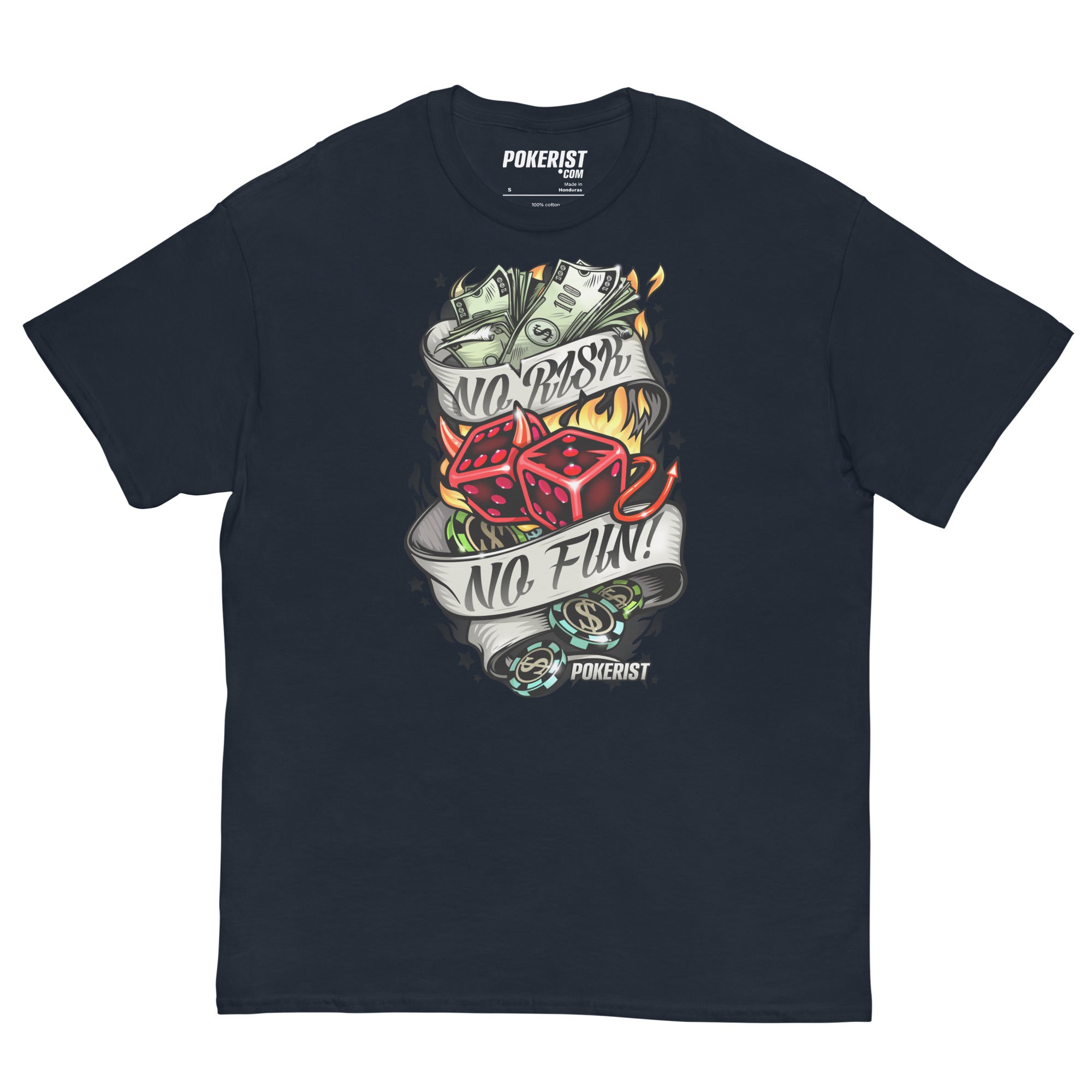 No Risk No Fun - Men's classic tee - Pokerist