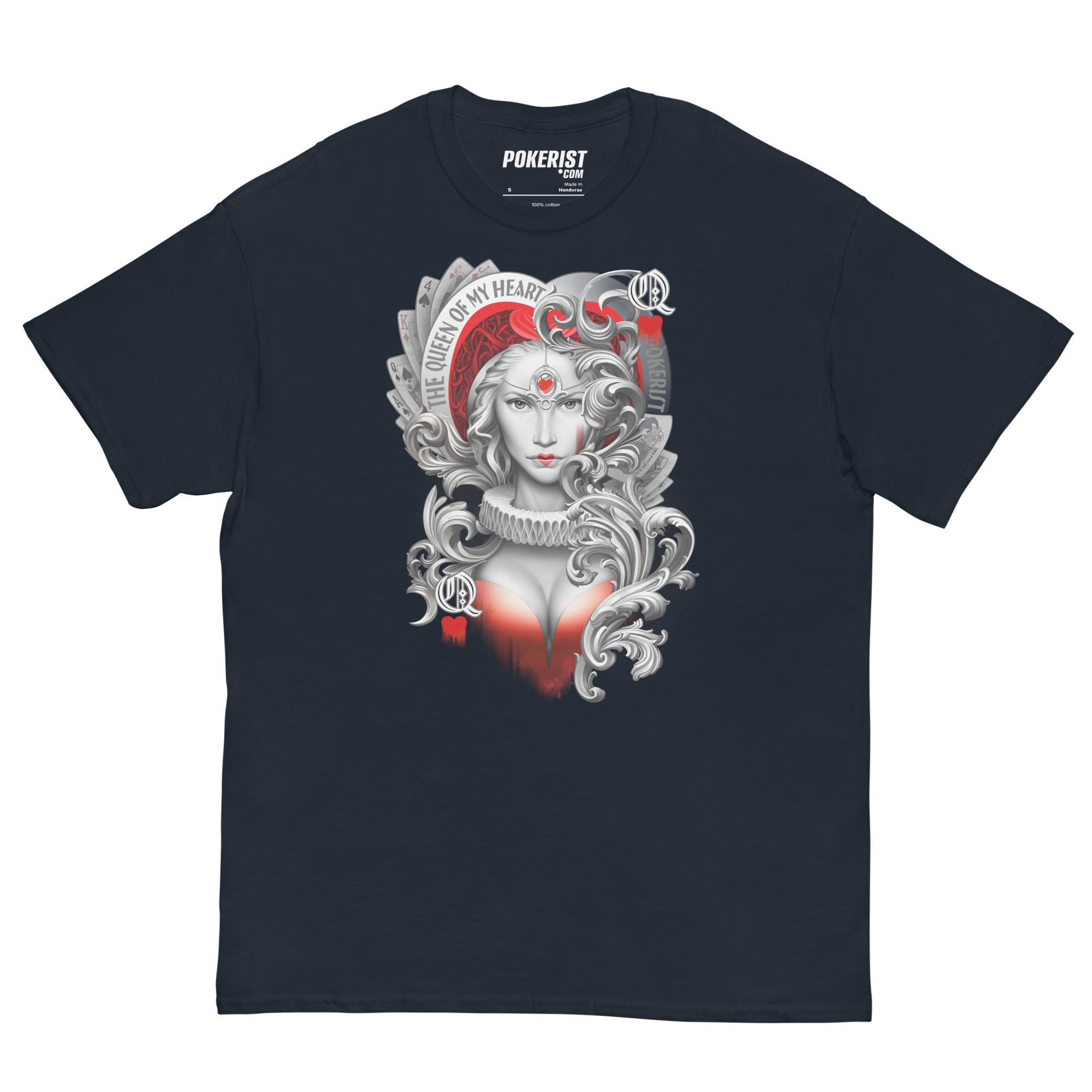 Queen Hearts - Men's classic tee - Pokerist