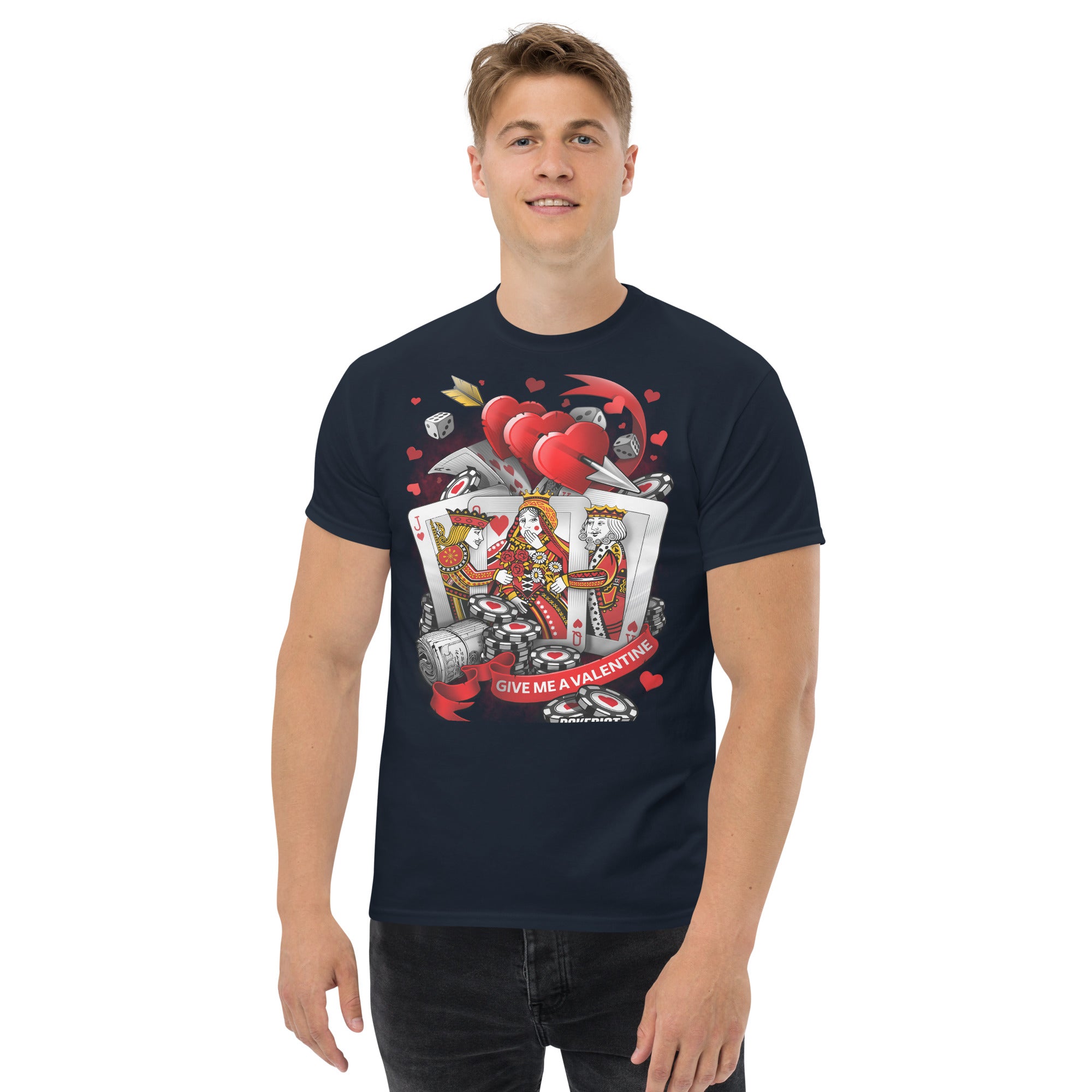 Give Me A Valentine - Men's classic tee - Pokerist