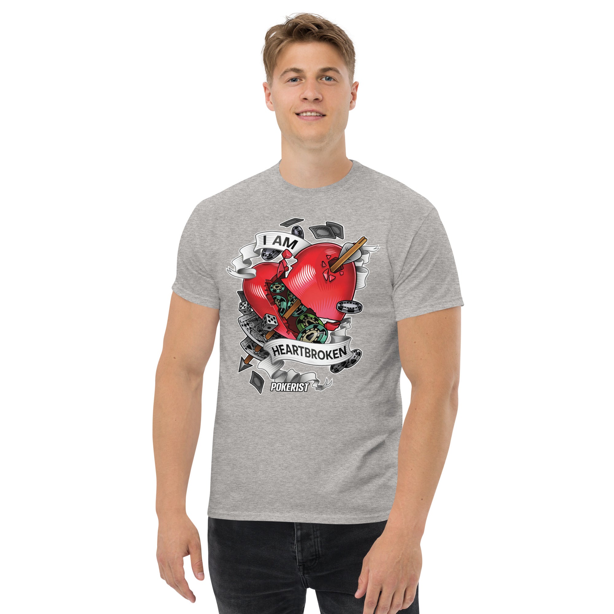 I am Heartbroken - Men's classic tee - Pokerist