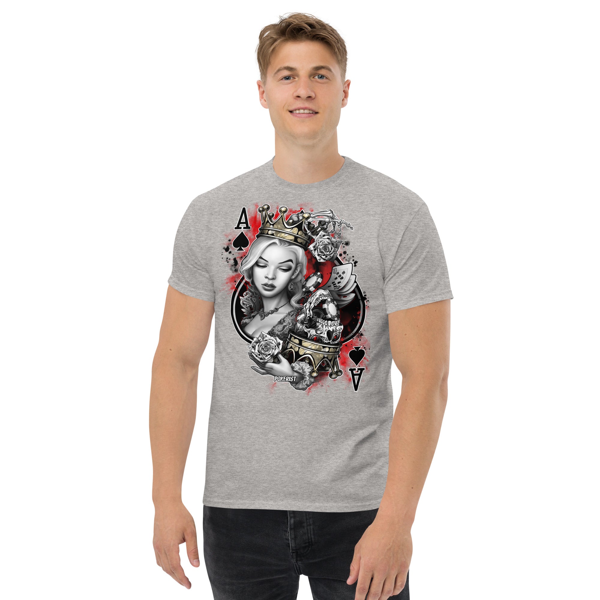 Ace Queen - Men's classic tee - Pokerist