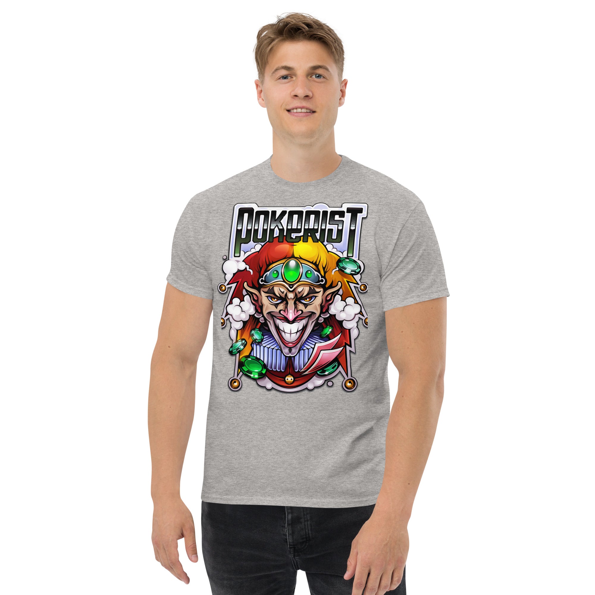 Scary Joker - Men's classic tee - Pokerist