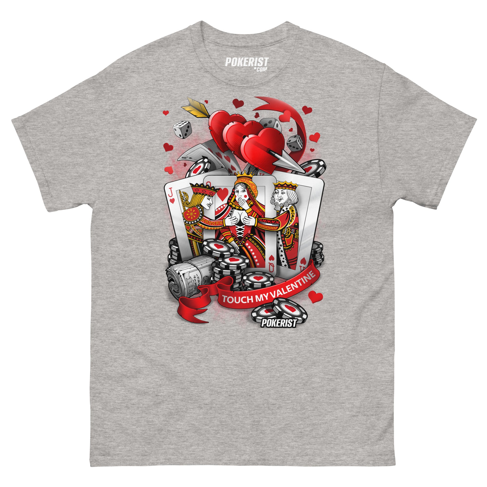 Touch my Valentine - Men's classic tee - Pokerist