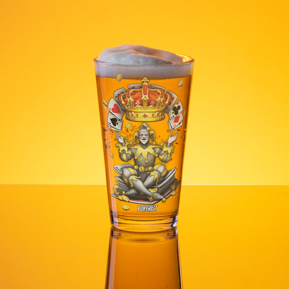 Joker Crown - Shaker pint glass