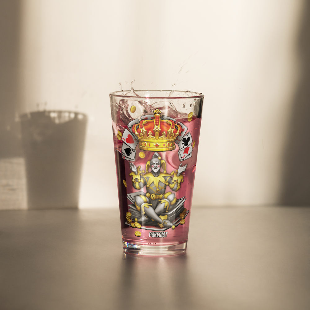 Joker Crown - Shaker pint glass