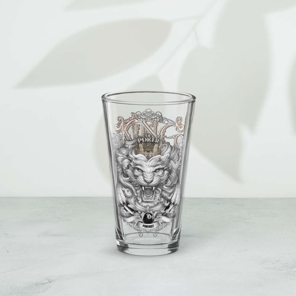 King Lion - Shaker pint glass