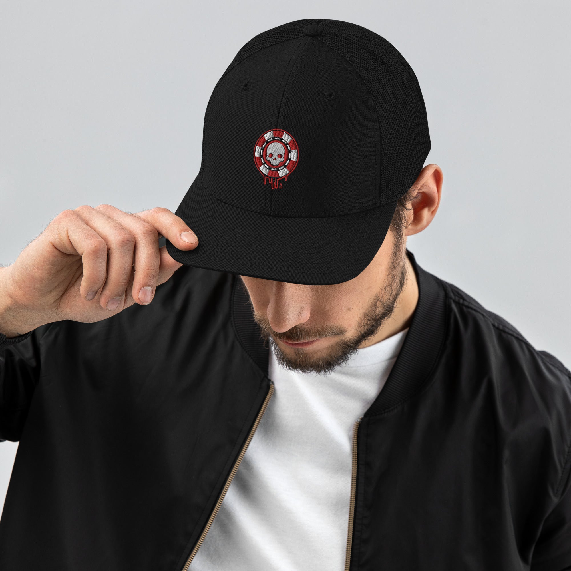 Skull Flat - Trucker Cap