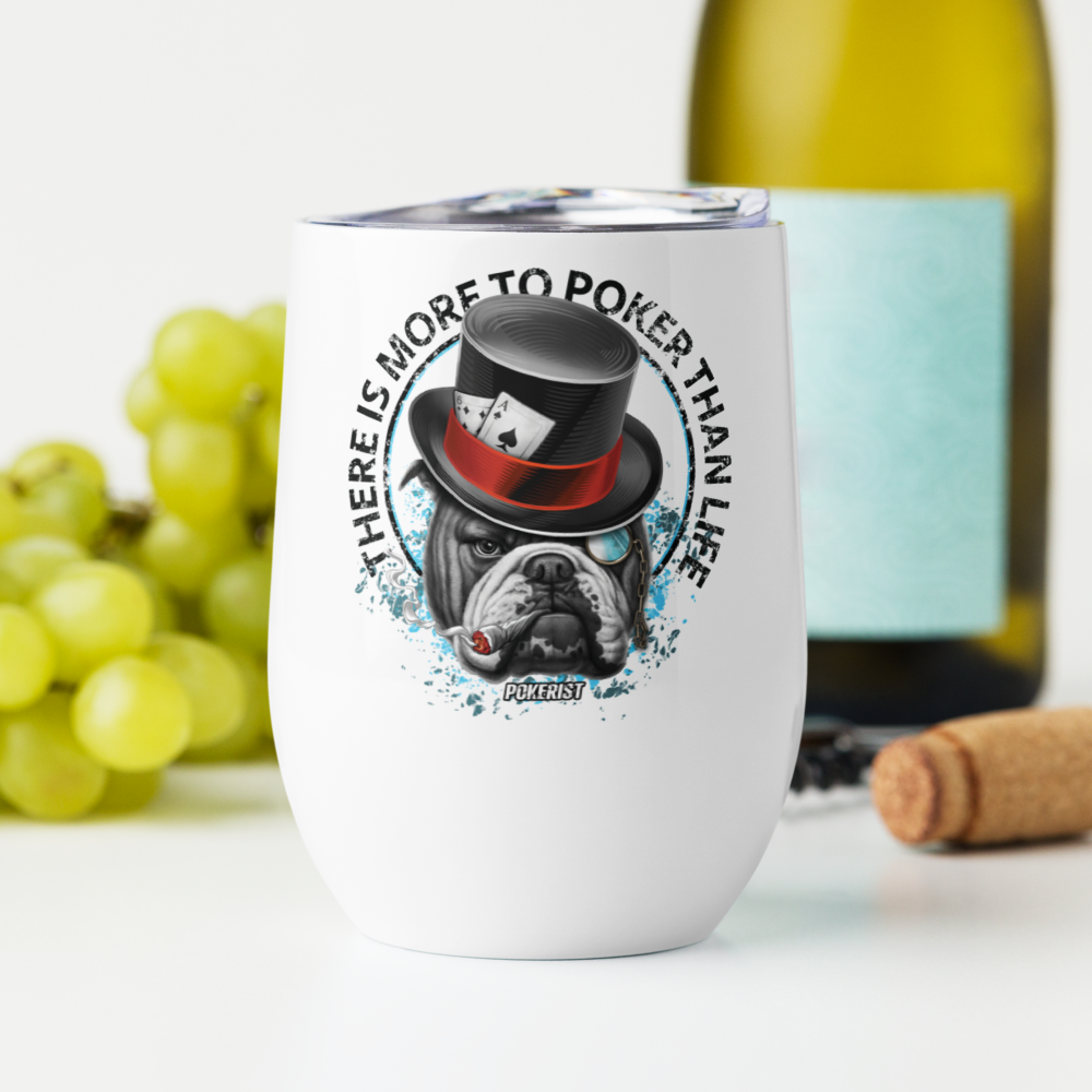 Dog Hat - Wine tumbler