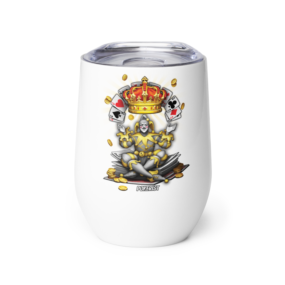 Joker Crown - Wine tumbler