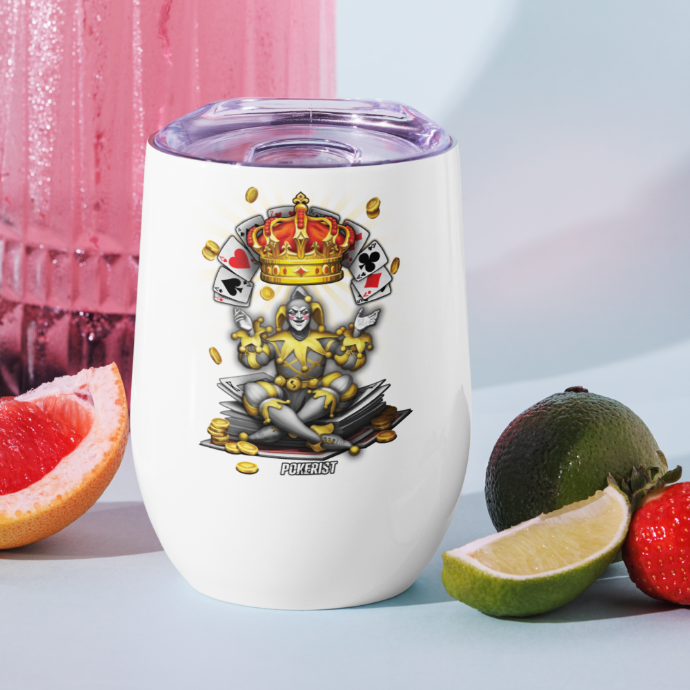 Joker Crown - Wine tumbler