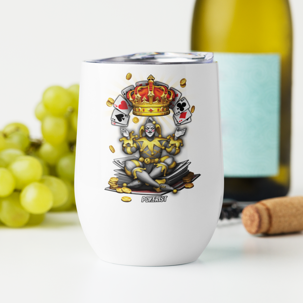 Joker Crown - Wine tumbler