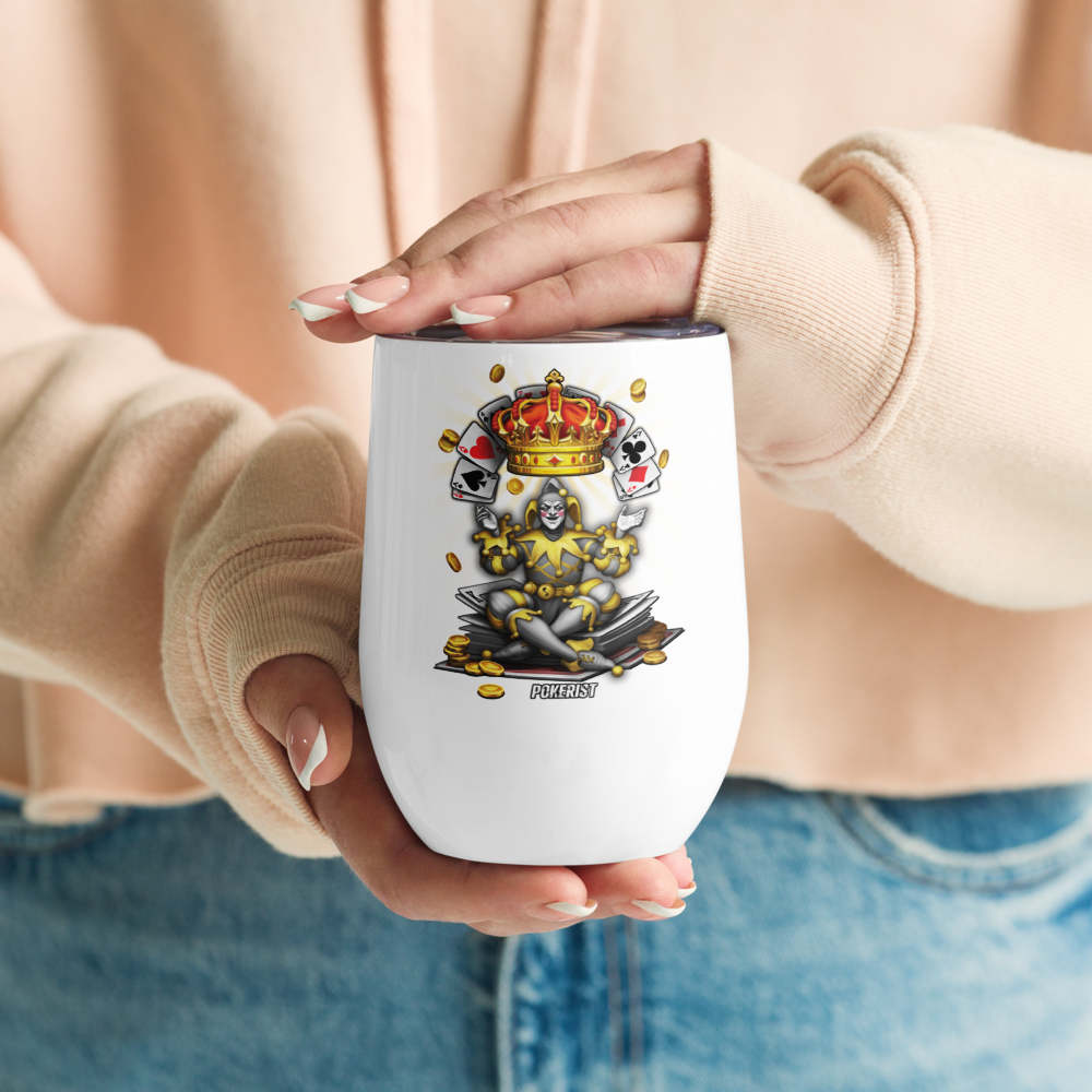Joker Crown - Wine tumbler