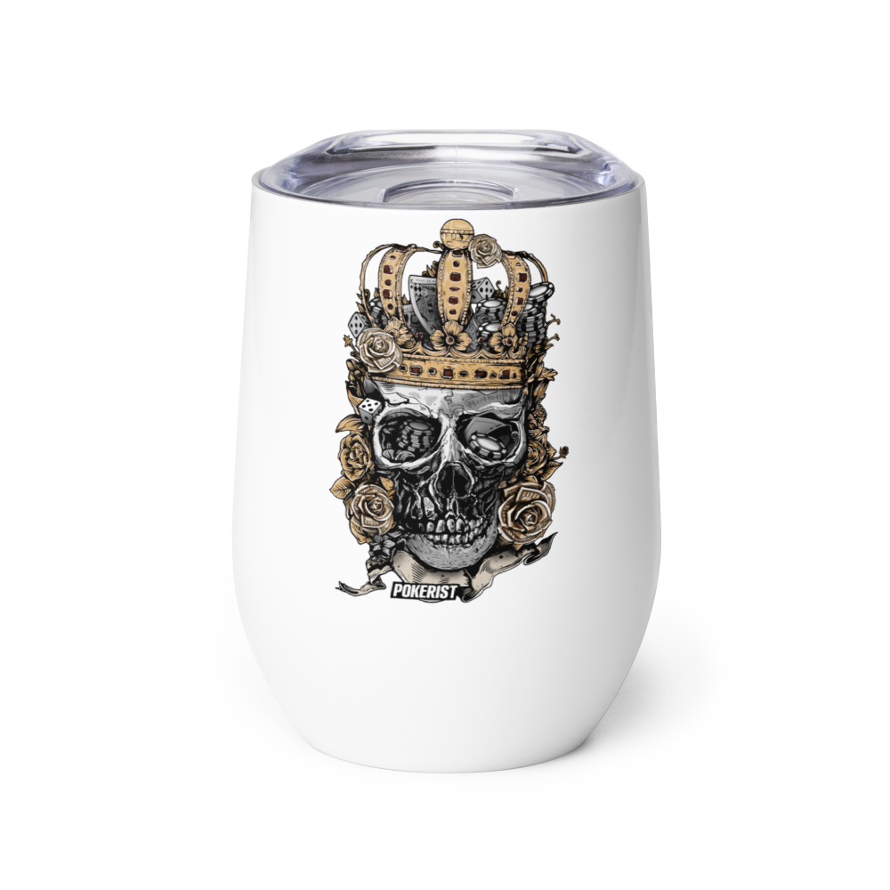 Skull Crown - Wine tumbler