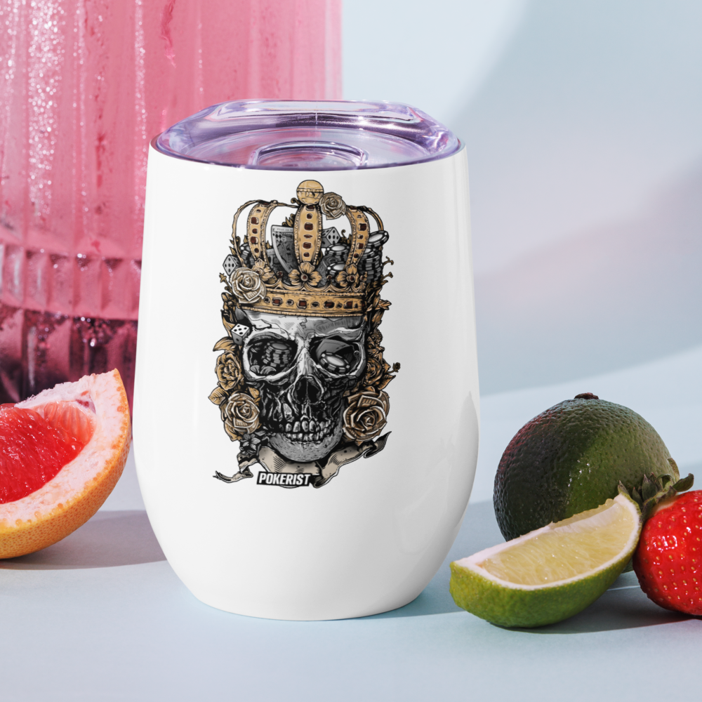 Skull Crown - Wine tumbler