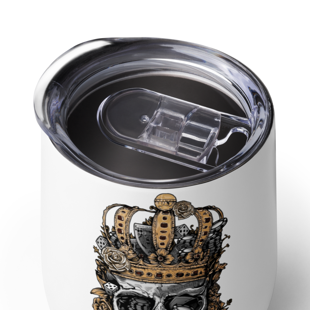 Skull Crown - Wine tumbler