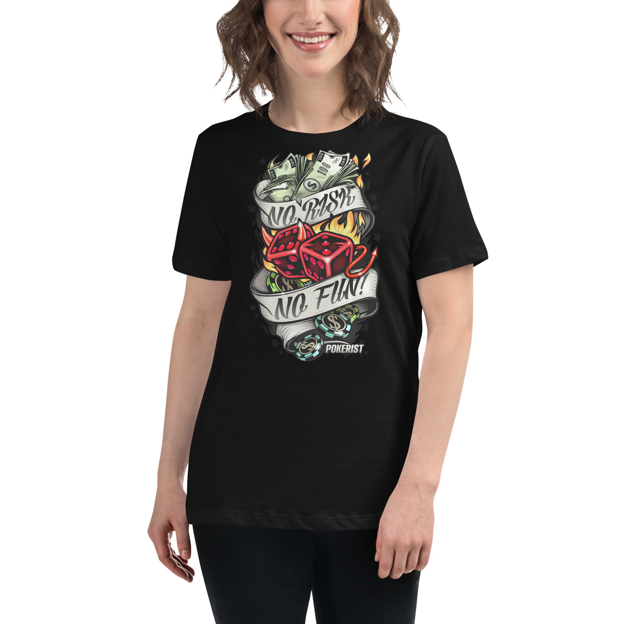 No Risk No Fun - Women's Relaxed T-Shirt