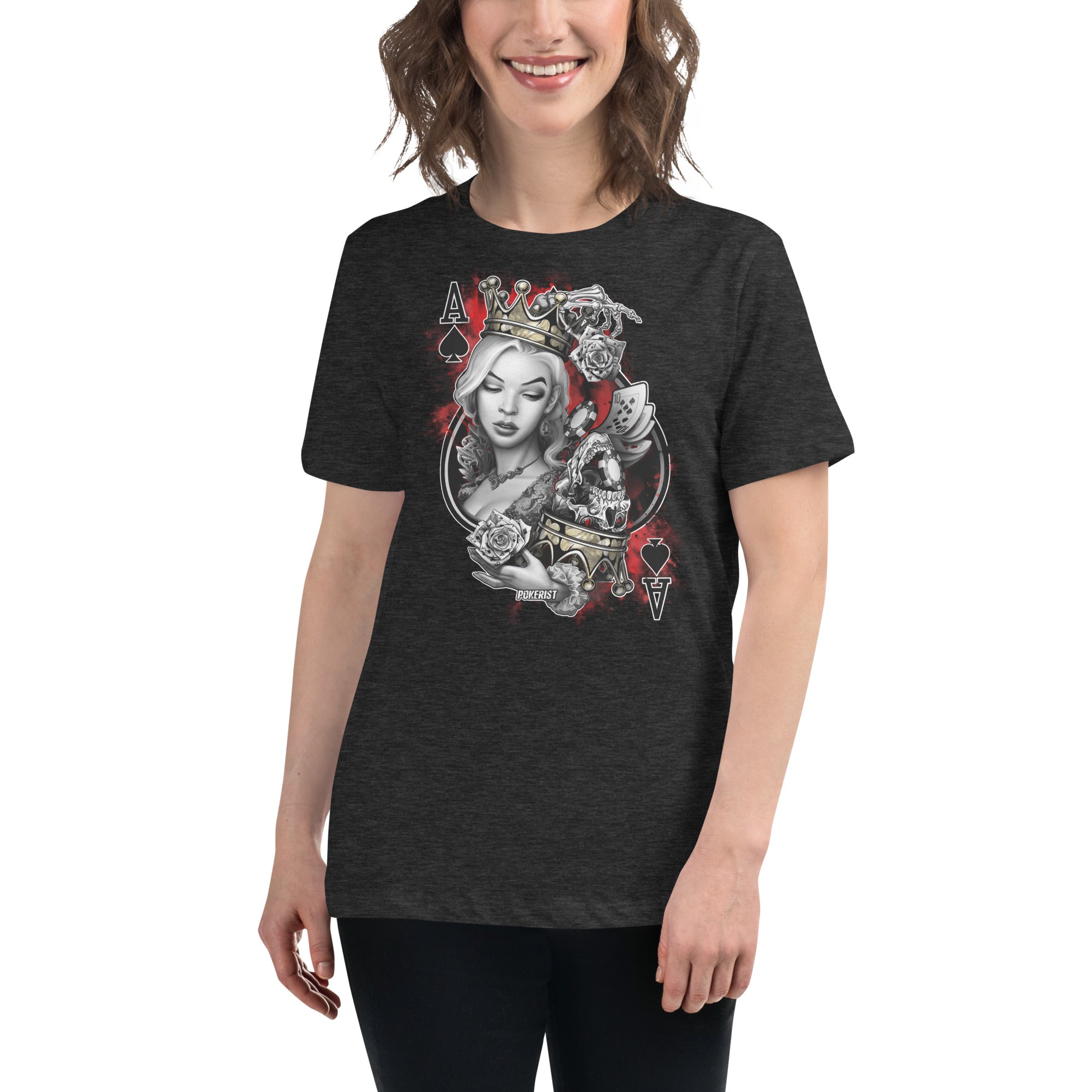 Ace Queen - Women's Relaxed T-Shirt