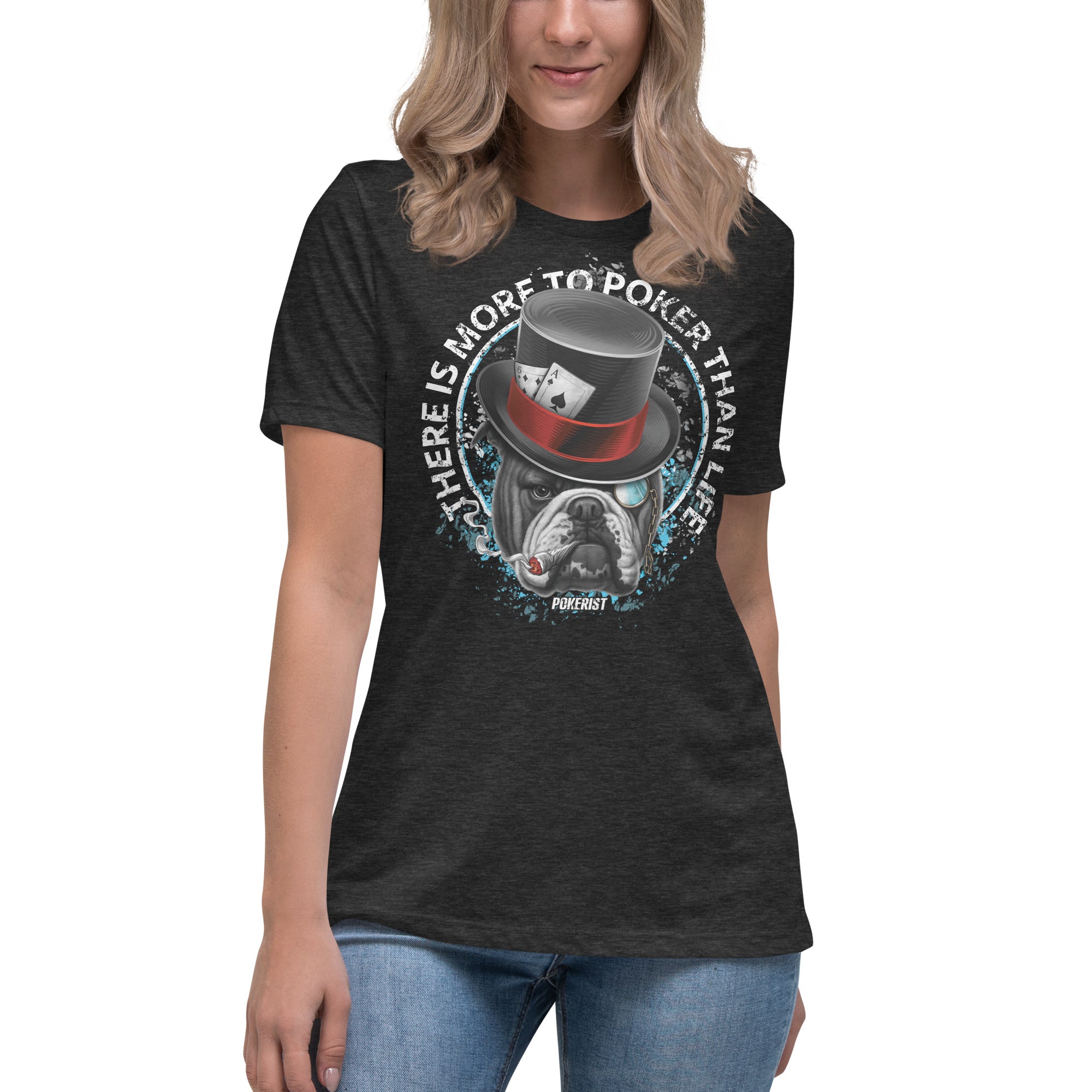 Dog Hat - Women's Relaxed T-Shirt