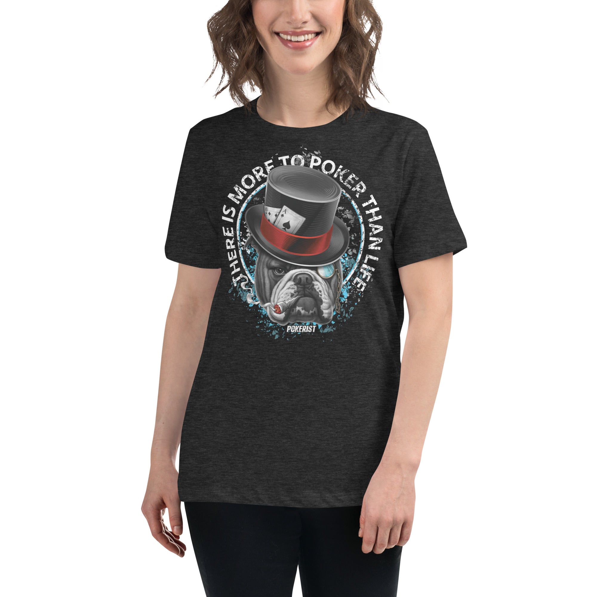 Dog Hat - Women's Relaxed T-Shirt