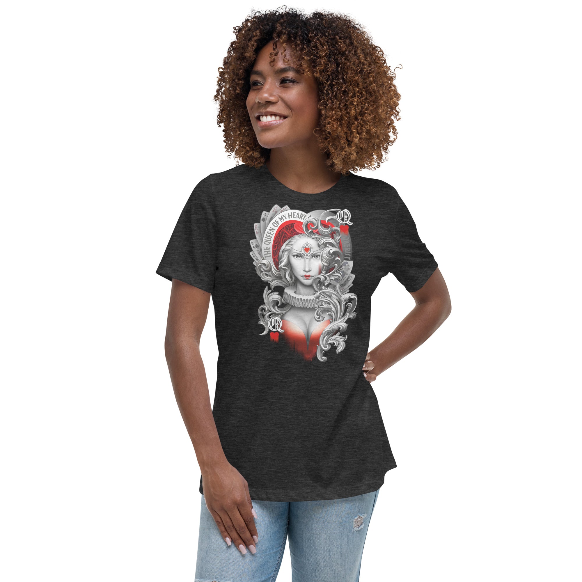 Queen Hearts - Women's Relaxed T-Shirt