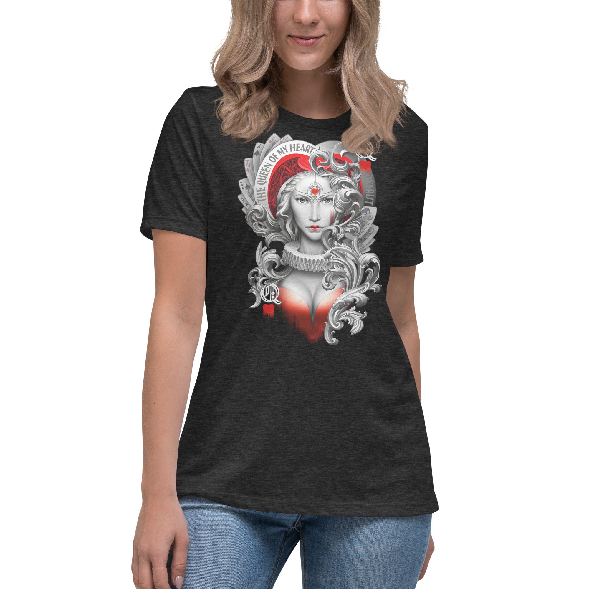 Queen Hearts - Women's Relaxed T-Shirt