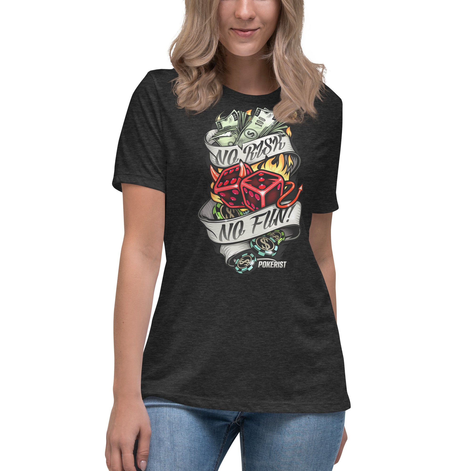 No Risk No Fun - Women's Relaxed T-Shirt