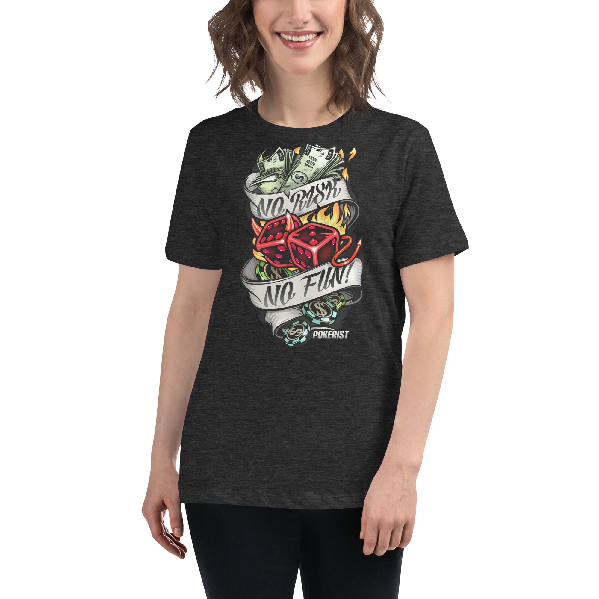 No Risk No Fun - Women's Relaxed T-Shirt