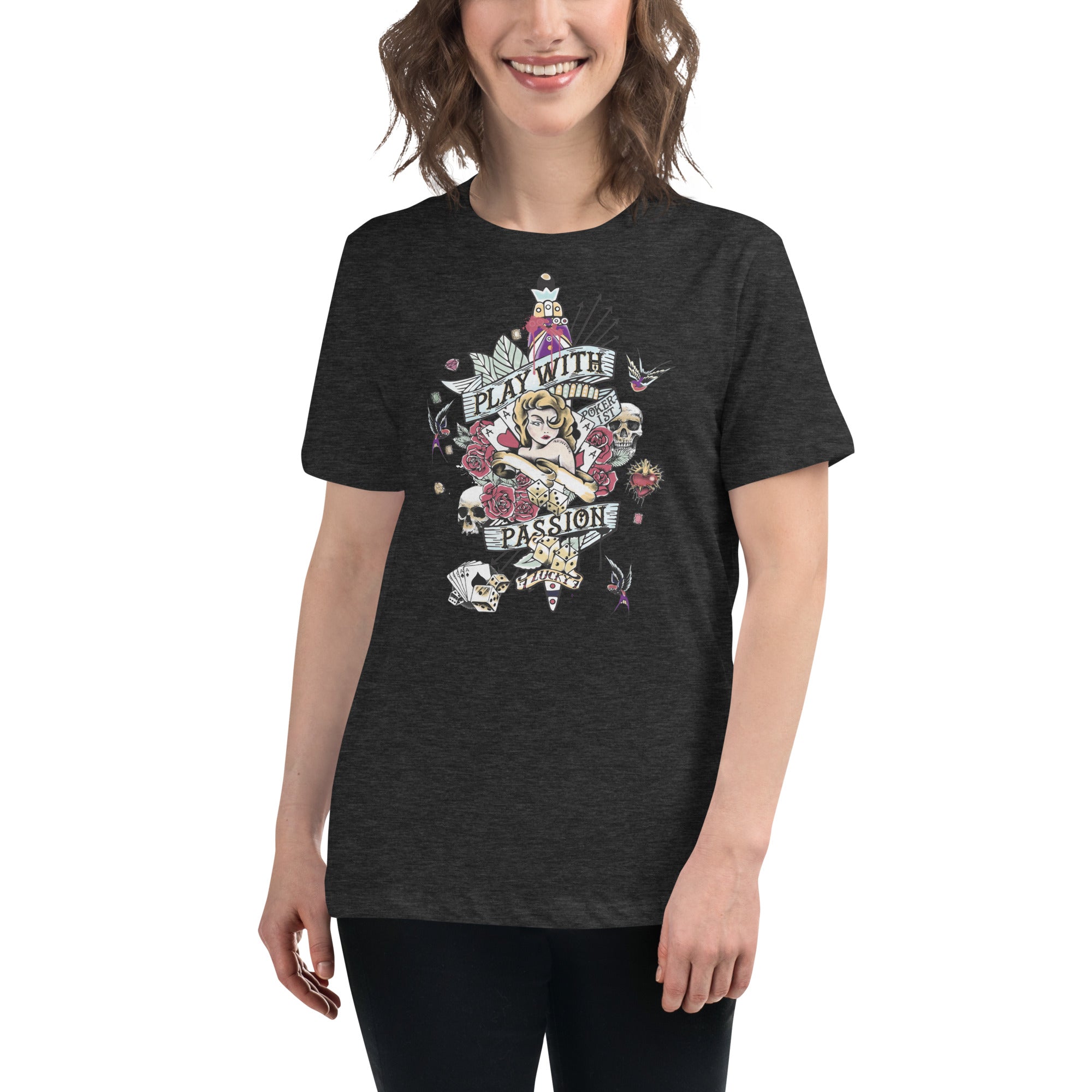 Play with Passion - Women's Relaxed T-Shirt